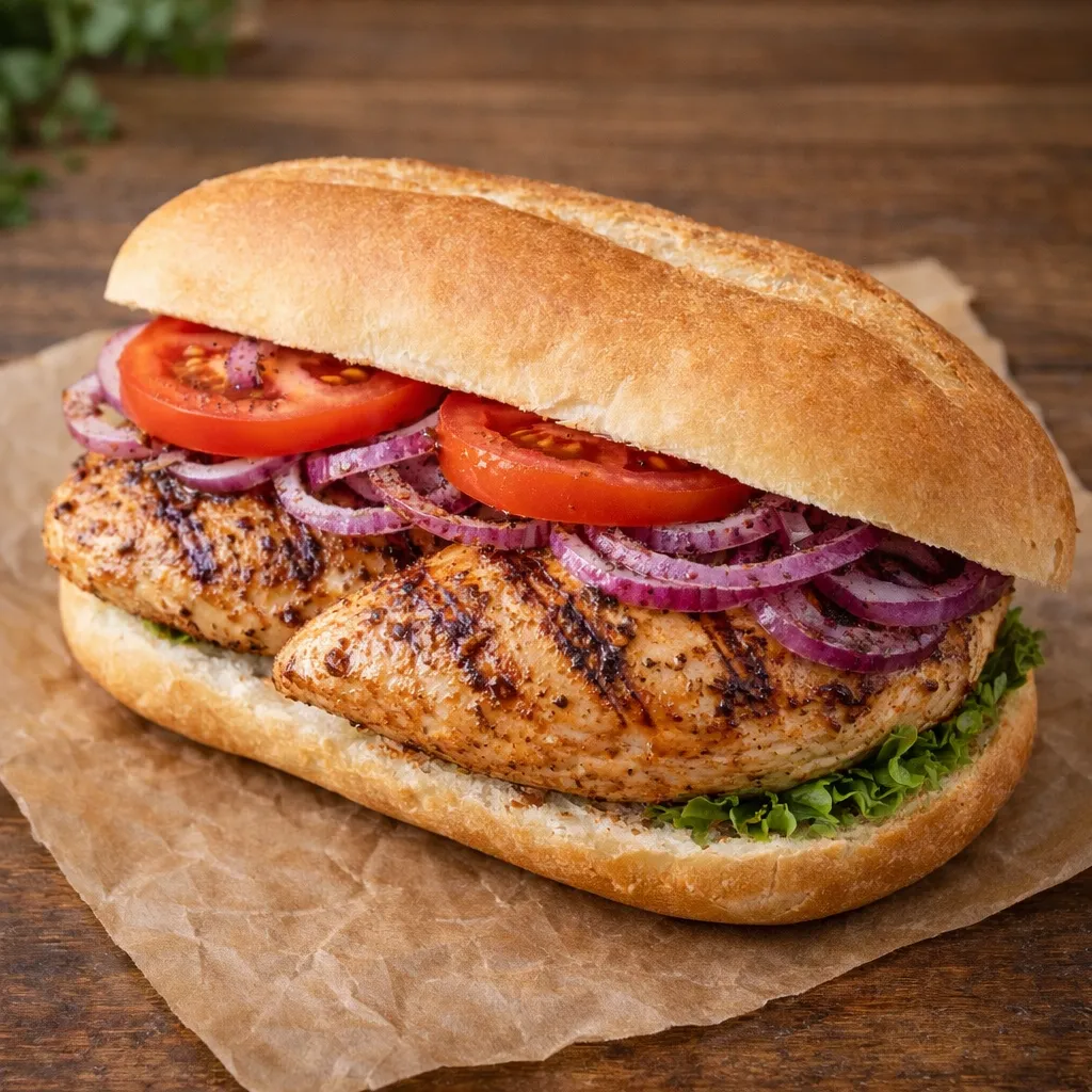 Izgara Tavuk Ekmek