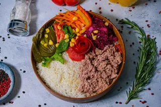 Ton Balıklı Bowl